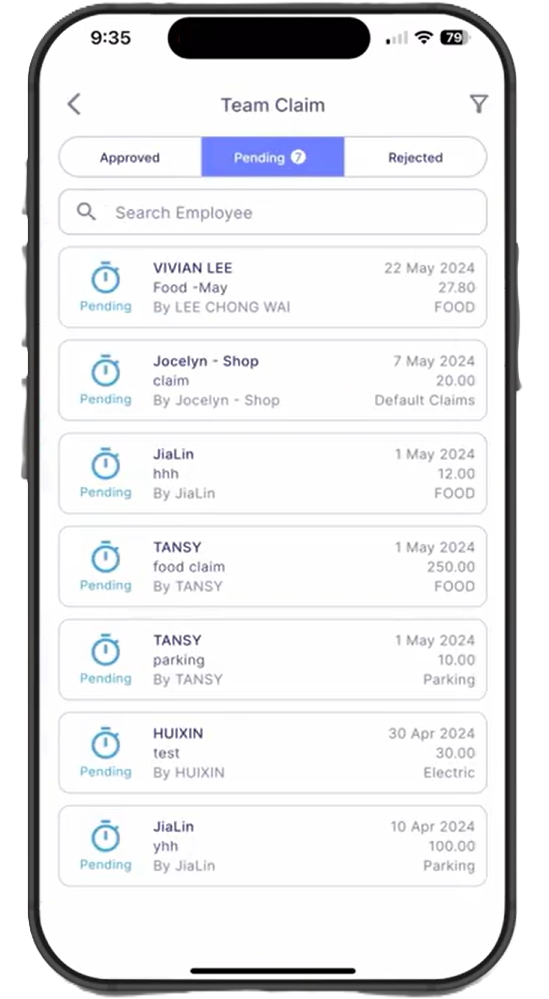 Manager Claim Dashboard