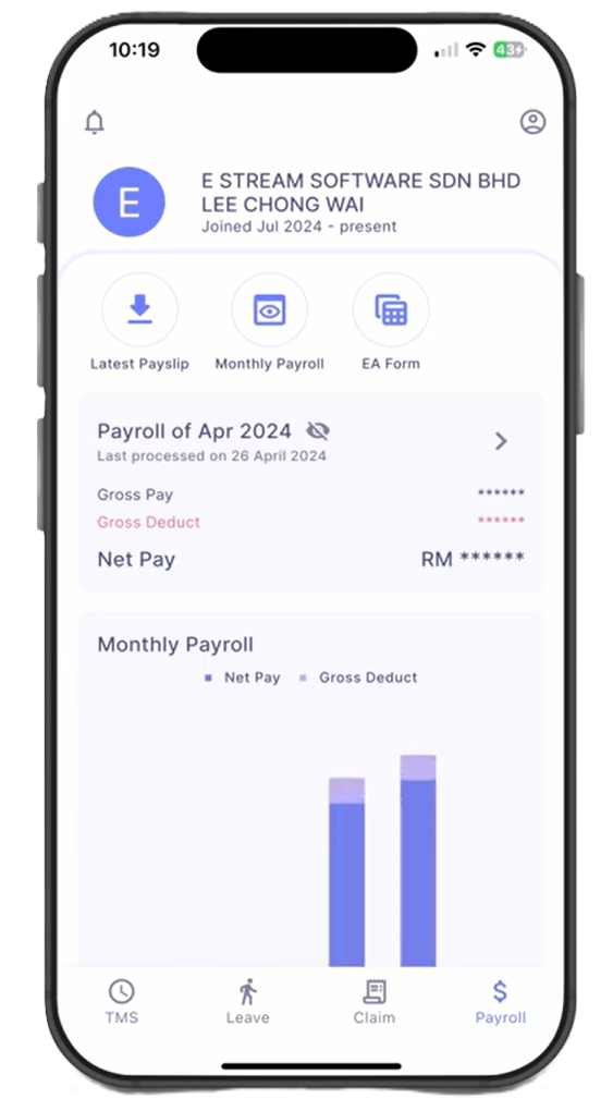 Payroll Dashboard