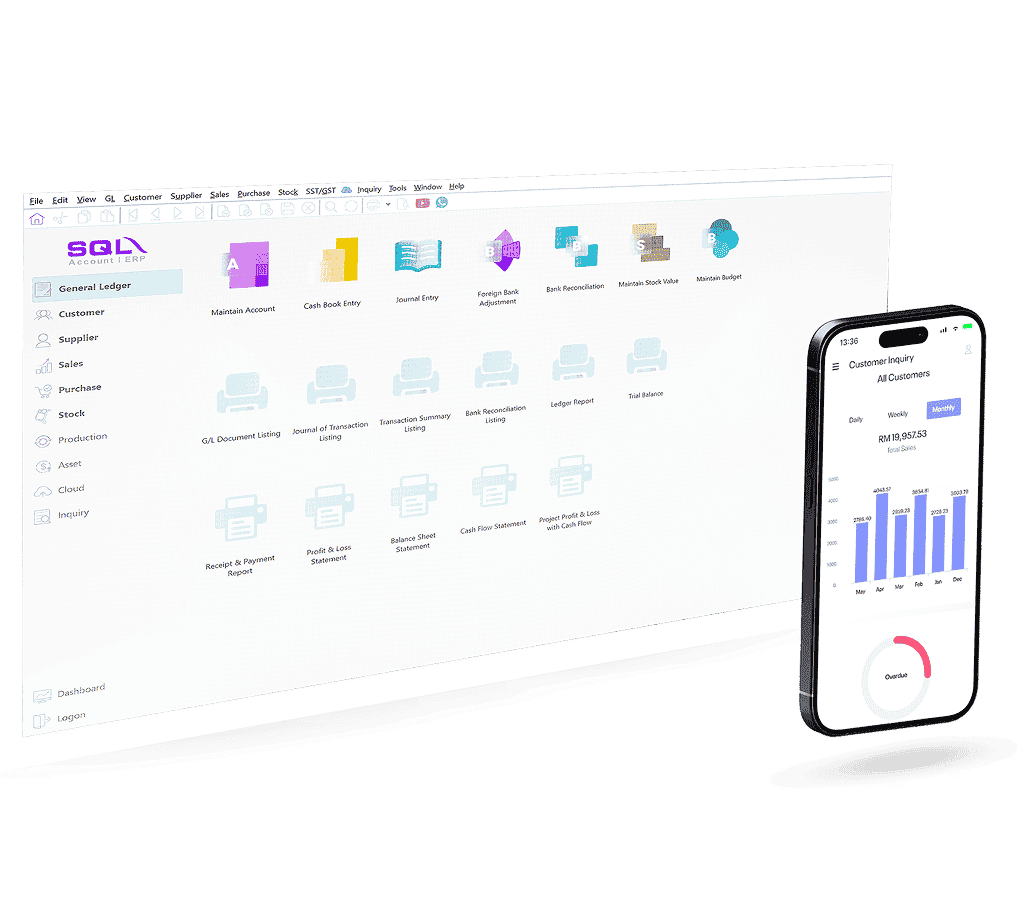 Real-time posting to SQL accounts