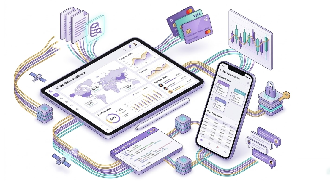 SQL Mobile Sales Dashboard