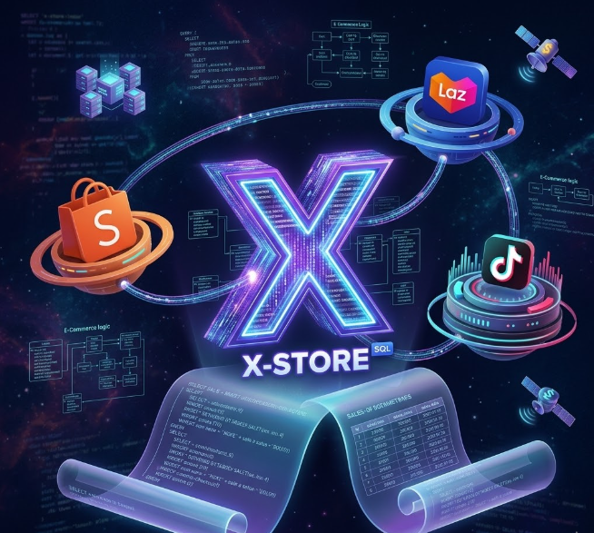 SQL X-Store Dashboard Preview